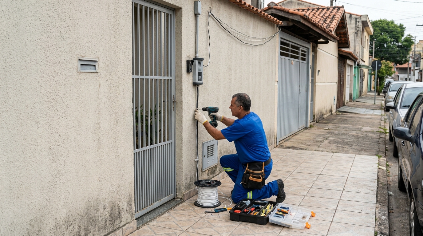 Instalação em Condomínios na Carolina, Santa Maria‑RS