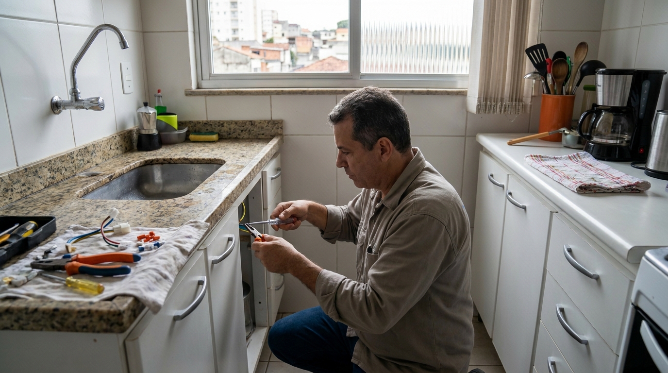 Troca de Torneira Elétrica na Boca do Monte, Santa Maria‑RS